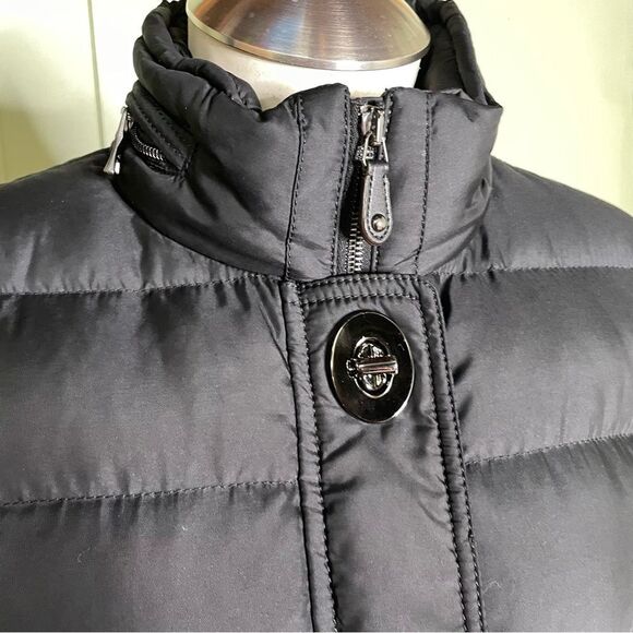 Coach Tattersall Puffer Down Jacket Coat Size Large - Picture 2 of 8
